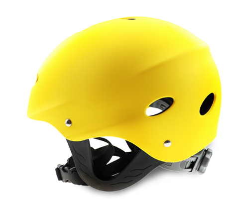 Light Customized Water Rafting Helmet Safety Sport Yellow ABS Helmet 11 Air Vents High Ventilation He